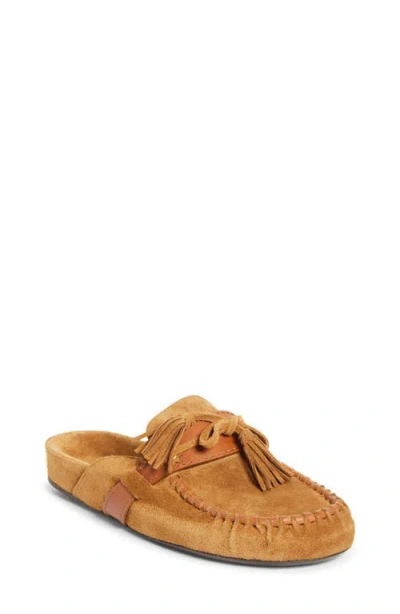 Isabel Marant Malvin Moc Toe Mule In Brown
