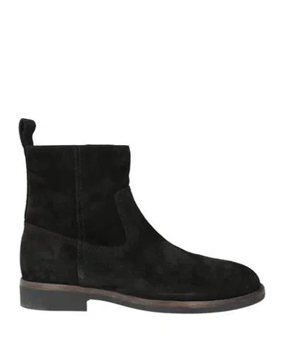 Isabel Marant Man Ankle Boots Black Size 8 Leather