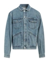 Isabel Marant Man Denim Outerwear Blue Size L Cotton, Polyester In Blue