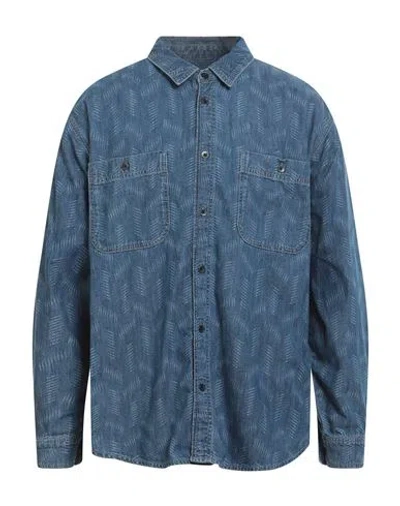 Isabel Marant Man Denim Shirt Blue Size L Cotton