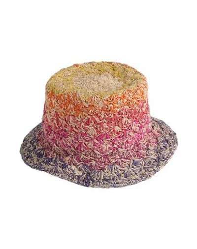 Isabel Marant Man Hat Beige Size Onesize Natural Raffia In Sand