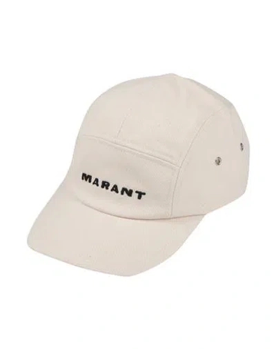 Isabel Marant Man Hat Cream Size 7 ¼ Cotton In White