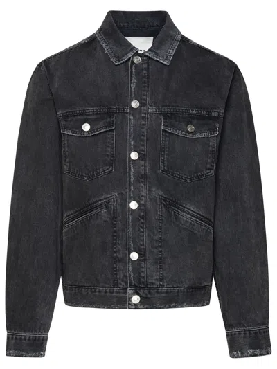 Isabel Marant 'jango' Cotton Jacket Featuring Pockets In Black