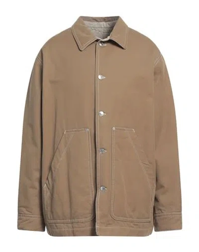 Isabel Marant Man Jacket Khaki Size S Cotton In Brown
