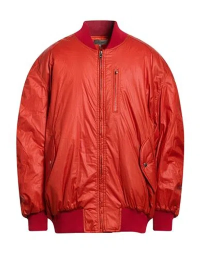 Isabel Marant Man Jacket Rust Size M Cotton In Red