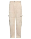Isabel Marant Man Jeans Beige Size 42 Tencel In Beige