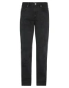 Isabel Marant Man Denim Pants Black Size 33 Cotton In Black