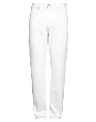 Isabel Marant Man Jeans White Size 34 Cotton