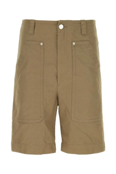 Isabel Marant Kilano Bermuda Shorts In Green