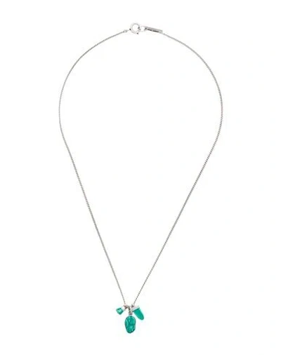 Isabel Marant Man Necklace Green Size - Metal