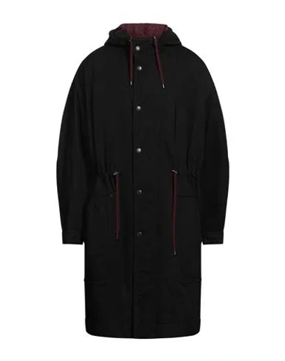 Isabel Marant Man Overcoat & Trench Coat Black Size M Cotton