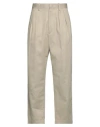 Isabel Marant Man Pants Beige Size 44 Cotton