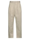 Isabel Marant Man Pants Beige Size 44 Cotton In Beige
