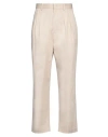 Isabel Marant Man Pants Beige Size 44 Cotton In Beige