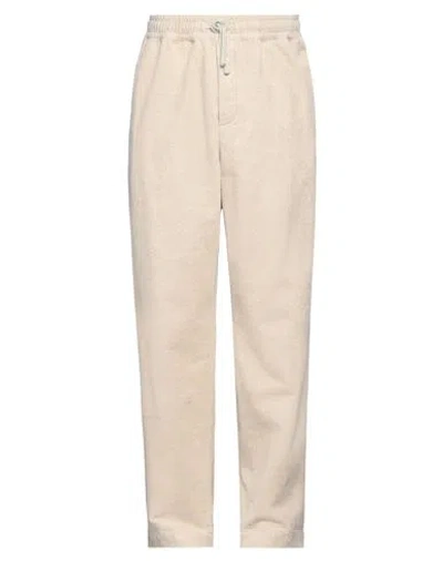 Isabel Marant Man Pants Beige Size L Cotton, Linen In Pink