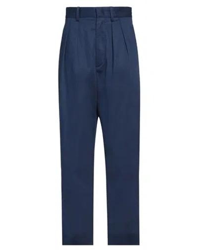 Isabel Marant Man Pants Blue Size 36 Cotton
