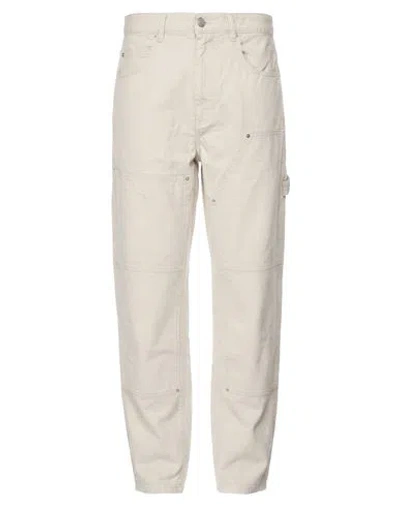Isabel Marant Man Pants Ivory Size 30 Cotton, Elastane In White