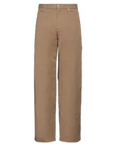Isabel Marant Man Pants Khaki Size 40 Cotton In Beige