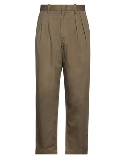 Isabel Marant Man Pants Military Green Size 44 Cotton