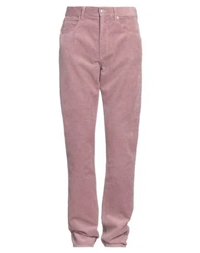 Isabel Marant Man Pants Antique Rose Size 34 Cotton, Linen In Pink