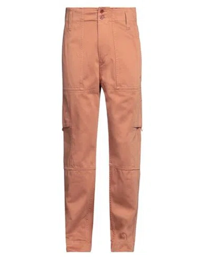 Isabel Marant Man Pants Rust Size 42 Cotton In Pink