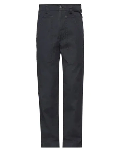 Isabel Marant Man Pants Charcoal Size 40 Organic Cotton, Linen In Grey