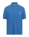 Isabel Marant Man Polo Shirt Blue Size M Cotton