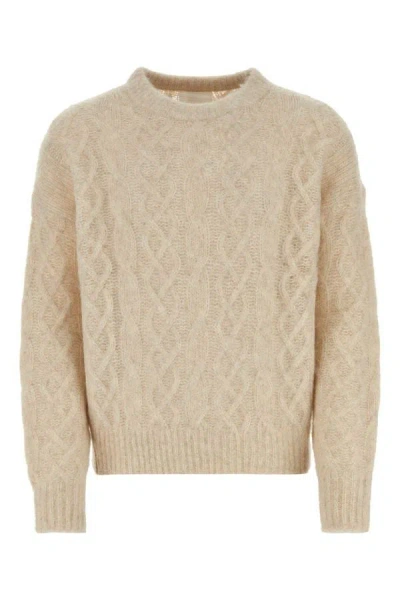 Isabel Marant Man Sand Alpaca Blend Anson Sweater In Brown