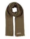 Isabel Marant Man Scarf Military Green Size - Wool, Cashmere