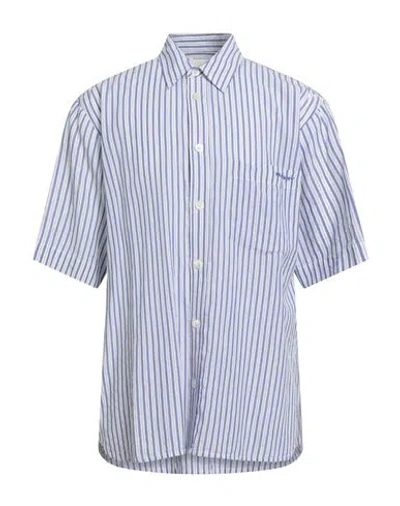 Isabel Marant Man Shirt Blue Size L Cotton, Polyester