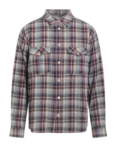 ISABEL MARANT ISABEL MARANT MAN SHIRT BLUE SIZE XL COTTON, LINEN