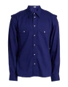 Isabel Marant Man Shirt Blue Size Xl Lyocell