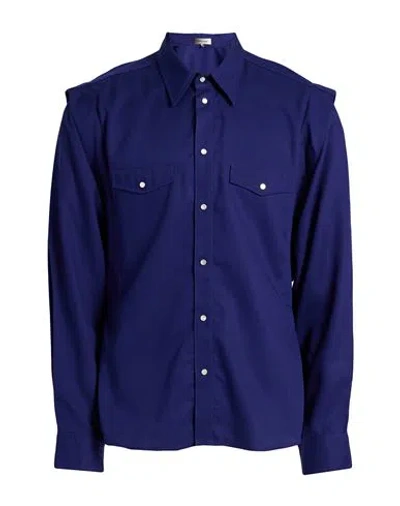 Isabel Marant Man Shirt Blue Size Xl Lyocell
