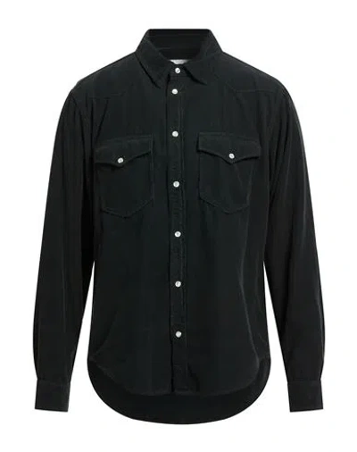 Isabel Marant Man Shirt Charcoal Size Xl Cotton In Gray