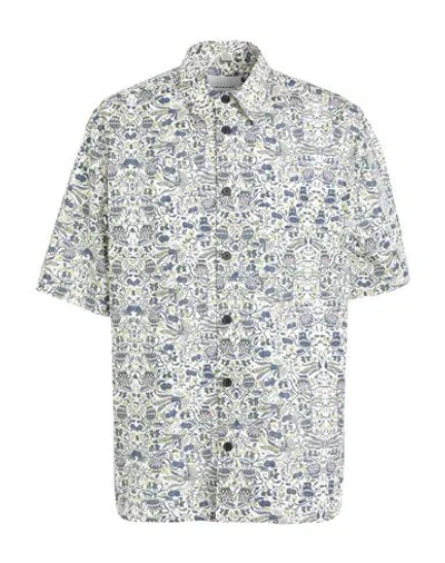 Isabel Marant Labilio Cotton Shirt In Multi