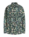 Isabel Marant Man Shirt Midnight Blue Size M Cotton In Blue