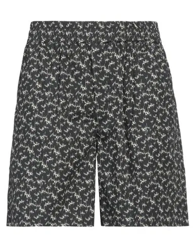 ISABEL MARANT ISABEL MARANT MAN SHORTS & BERMUDA SHORTS DARK GREEN SIZE M COTTON