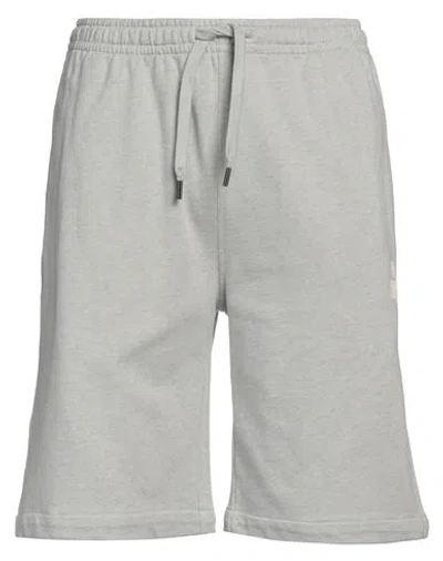 Isabel Marant Man Shorts & Bermuda Shorts Grey Size M Cotton, Polyester, Polyamide