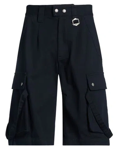 Isabel Marant Man Shorts & Bermuda Shorts Midnight Blue Size 28 Cotton