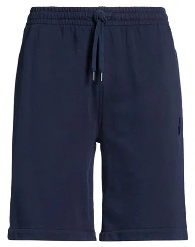 Isabel Marant Man Shorts & Bermuda Shorts Midnight Blue Size L Cotton, Polyester, Polyamide