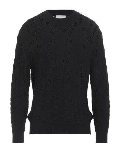 Isabel Marant Man Sweater Black Size Xl Cotton, Polyamide