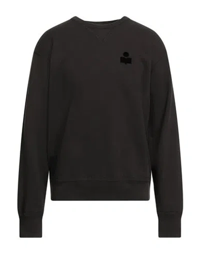 Isabel Marant Man Sweatshirt Charcoal Size Xl Cotton, Polyester, Polyamide In Gray