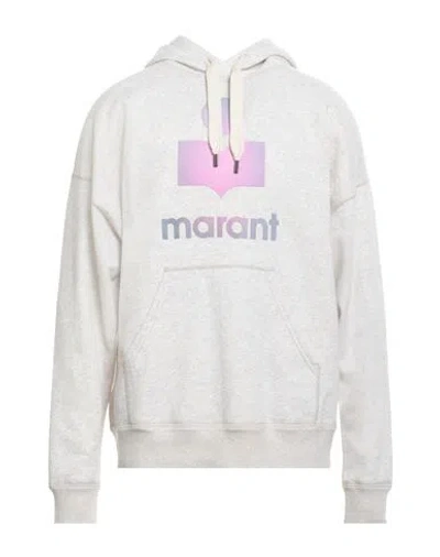 Isabel Marant Man Sweatshirt Cream Size M Cotton, Polyester, Polyamide In White