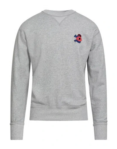 Isabel Marant Man Sweatshirt Light Grey Size M Cotton, Polyester In Gray