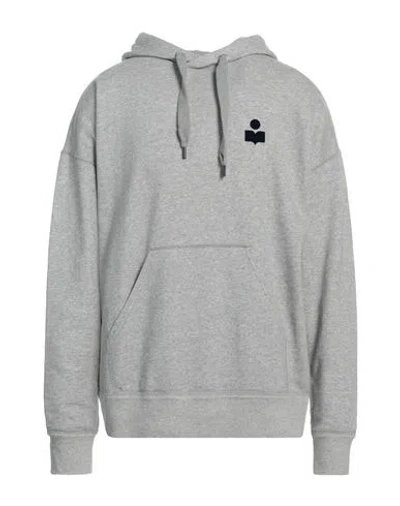Isabel Marant Man Sweatshirt Light Grey Size Xs Cotton, Polyester, Polyamide In Grey