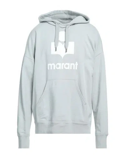 Isabel Marant Man Sweatshirt Sky Blue Size Xl Cotton, Polyester In Blue
