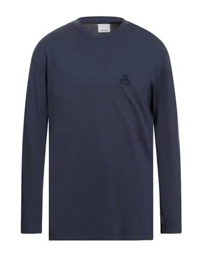 Isabel Marant Man T-shirt Navy Size S Cotton