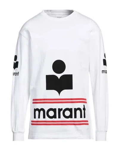 Isabel Marant Man T-shirt White Size L Cotton
