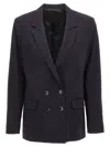Isabel Marant Manelle Jacket Back Vent In Black