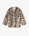 Isabel Marant Aglae Animal-print Coat
